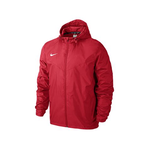 Nike Team Sideline Rain Jacket Red