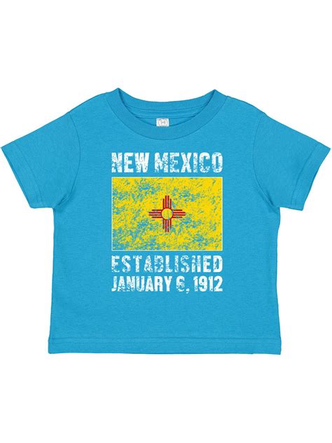Inktastic Established January 6 1912 New Mexico Flag T Toddler Boy