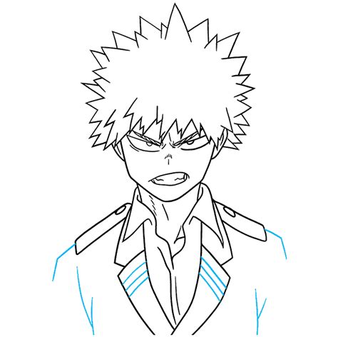 My Hero Academia Bakugo Drawing Evans Buseareped