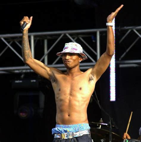 Pharrell Williams Shirtless In Panties Naked Male Celebrities