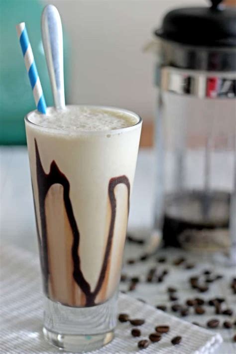 How do i make a flavored blended cold coffee drink? Blender Iced Coffee | The Kiwi Country Girl