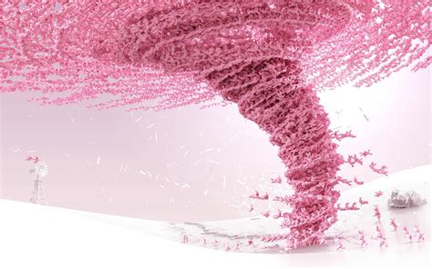Abstract Tornado Cgi Pink Wallpapers Hd Desktop And Mobile Backgrounds