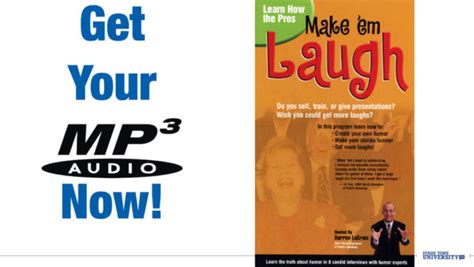 Learn How The Pros Make ‘em Laugh Get Your Mp3