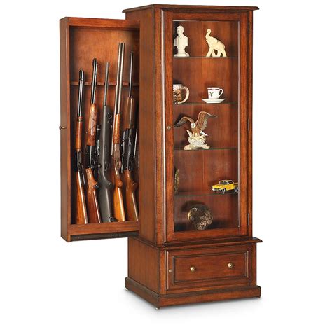 Now you can shop for it and enjoy a good deal on aliexpress! American Furniture Classics 10-gun Curio Slider Cabinet ...
