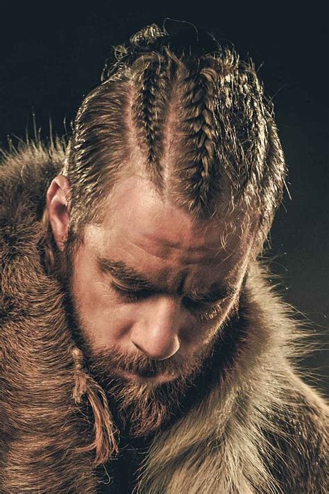 You must be mistaking this style for girls and not for men. Braids For Men. Discover Why Man Braid Hairstyles Are So Popular Today | Viking hair, Mens ...