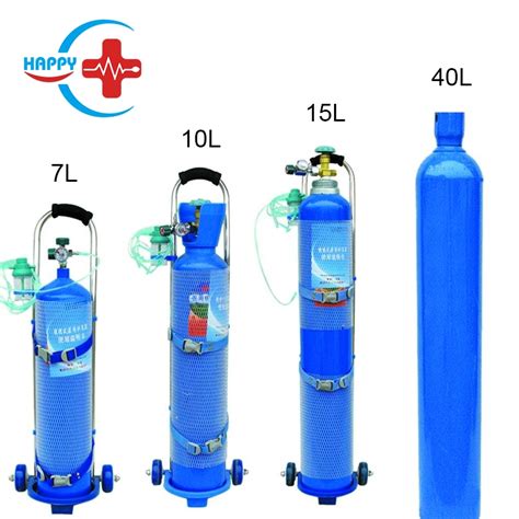 Hc J016 Hot Sale 40l Medical Portable Oxygen Cylinder Sizes For Medical Use China Oxygen