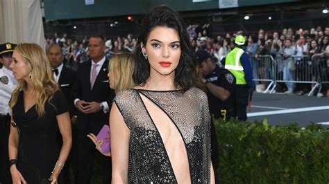 Kendall Jenner Shows Off Bare Butt In Sheer Dress At The Met Gala