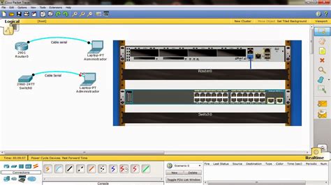 Ccna Configuracion Basica De Un Router Y Switch En Packet Tracer 601