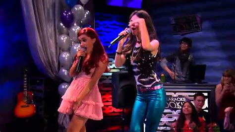 Ariana Grande Singing On Victorious