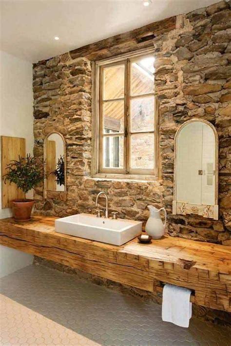 30 Inspiring Rustic Bathroom Ideas For Cozy Home Amazing Diy