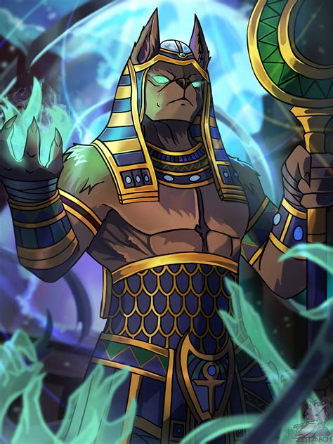 Smite Anubis By Zeitzbach On Deviantart