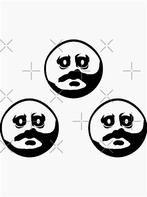 Despair Hollow Face Emoji Meme Sticker For Sale By Zestyfiretruck