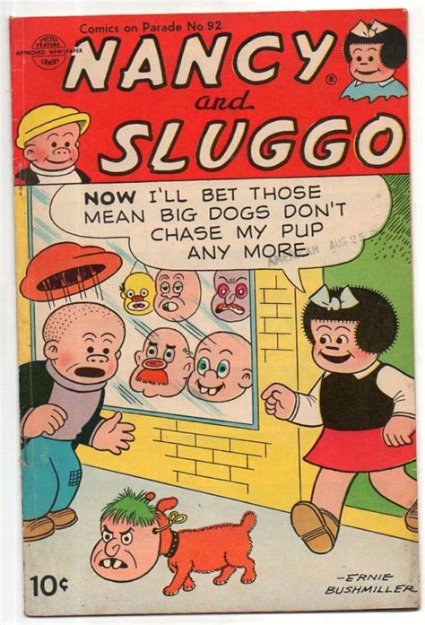 COMICS ON PARADE FEATURING NANCY AND SLUGGO Nancy Comic Comics Vintage Comics