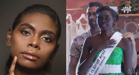 White Wolf First Indigenous Model In History Makes The Finals Of Miss World Australia