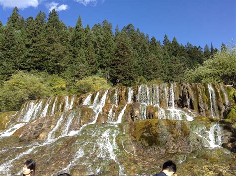 Huanglong Scenic Area Waterfalls