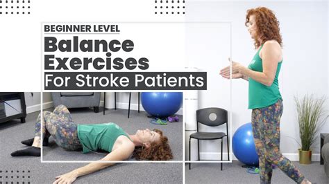 Beginner Balance Exercises For Stroke Patients Youtube