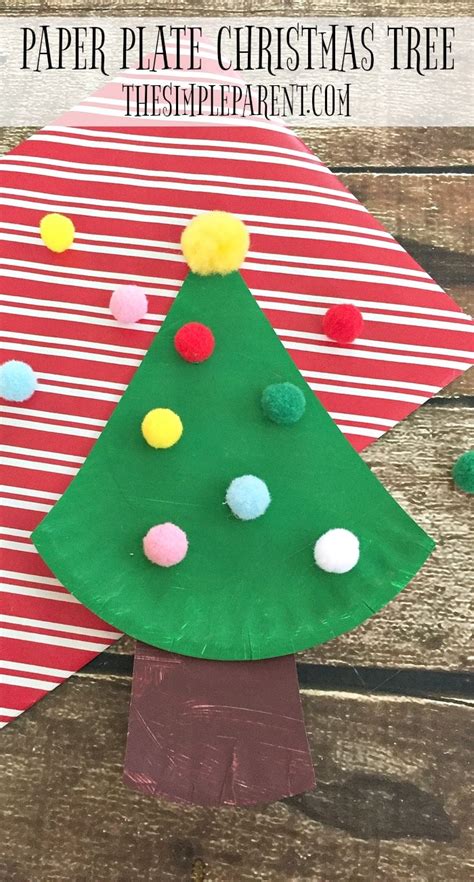 Paper Plate Christmas Tree Craft The Simple Parent