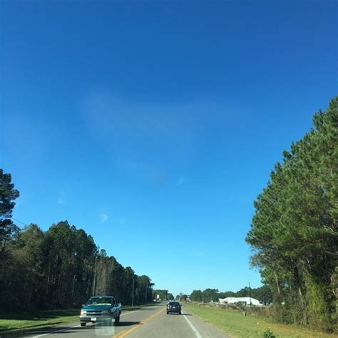 Interstate 10 And Us Route 90 Intersection In Live Oak