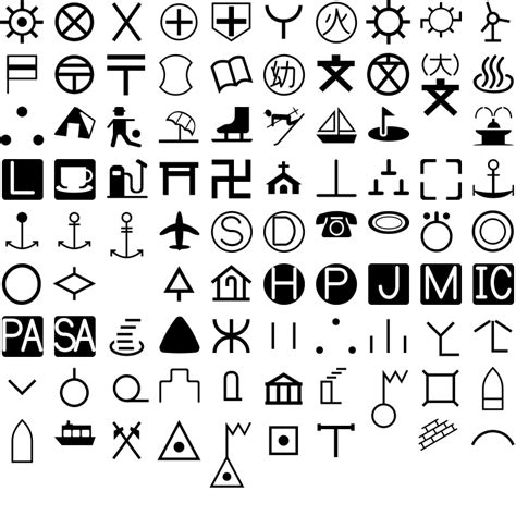 Japanese Map Symbol Library Vector For Free Download Freeimages Sexiz Pix