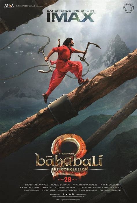 Bahubali 2 Imax Poster Rindia