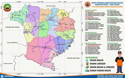 Peta Indonesia Peta Blora Jawa Tengah Indonesia