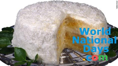 When Is National Coconut Torte Day This Year World National Holidays