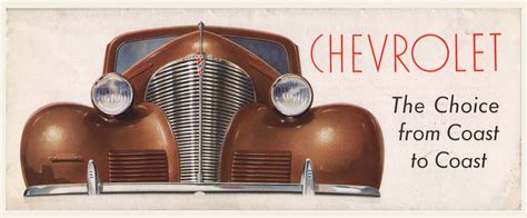 1939 Chevrolet Dealer Brochure Oldcuts