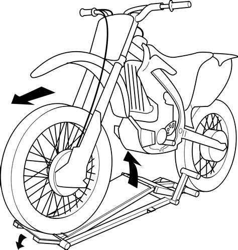 How to draw a bike really easy drawing tutorial tutoriel de. Dirt Bike Drawing at GetDrawings.com | Free for personal ...