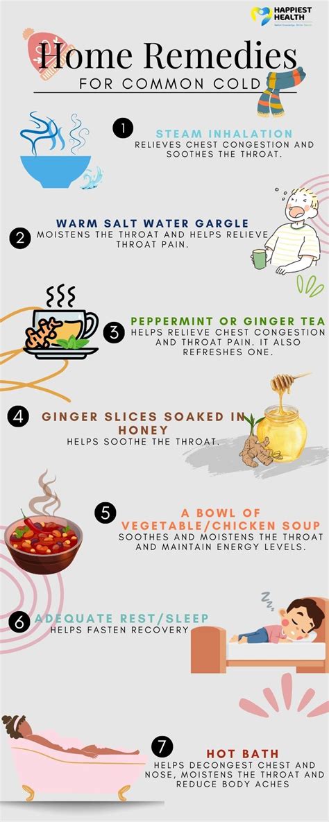 Home Remedies For The Common Cold Happiest Health