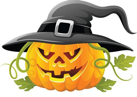 Halloween Jack O Lantern Pumpkin Clip Art Large Transparent