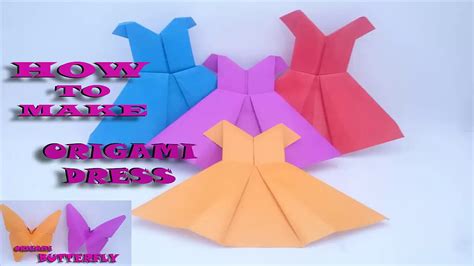 Cara membuat origami naga mudah. Cara Membuat Origami Baju Pesta Dengan Mudah - YouTube