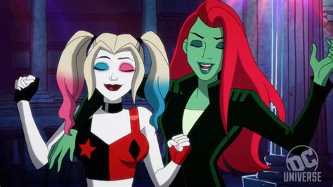Harley Quinn Y Poison Ivy Finalmente Se Besan Fuera De Los Cómics