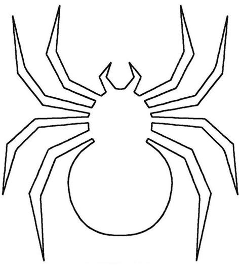 Free Printable Spider Craft Template Printable Templates