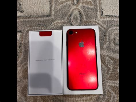 Apple Iphone 7 Productred 128gb Verizon A1660 Gsm