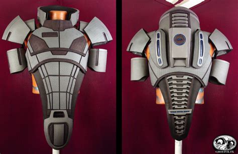 Mass Effect 2 N7 Armor Builds Cosplay Armor Foam Armor Mass Effect