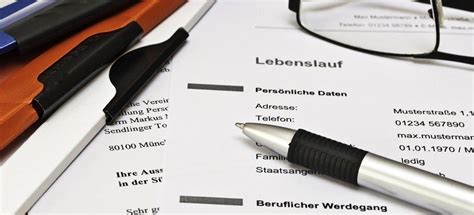 Lebenslauf: Aufbau und Inhalt