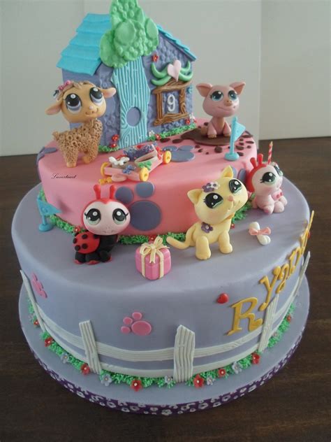 Littlest Pet Shop Cake — Birthday Cakes Lps Cakes Birthday Cake Kids