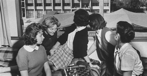 College Dormitories In The 1960s Were Small Spartan Affairs That Might Look Primitive To Today