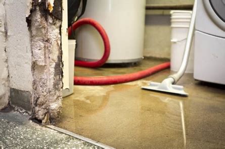 The floor and walls were damaged in a flood caused by a washing machine install mishap, he said. Flooded Basement Causes | ServiceMaster Restore®