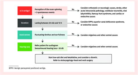 Approach To Patients With Dizziness Download Scientific Diagram