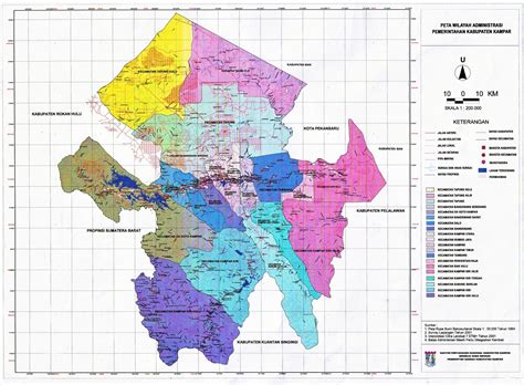 PETA WILAYAH - Pemerintah Kabupaten Kampar