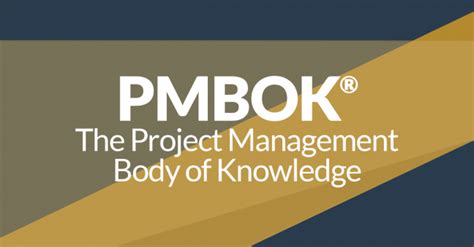 Thing To Know About The Guide To The Project Management Body Of