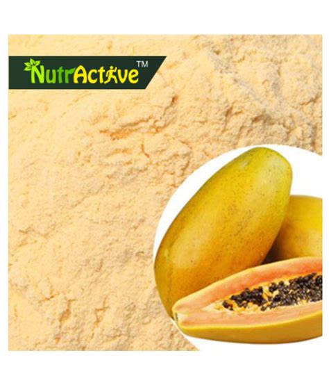 Nutractive Papaya Fruit Powder 100 Gm Buy Nutractive Papaya Fruit