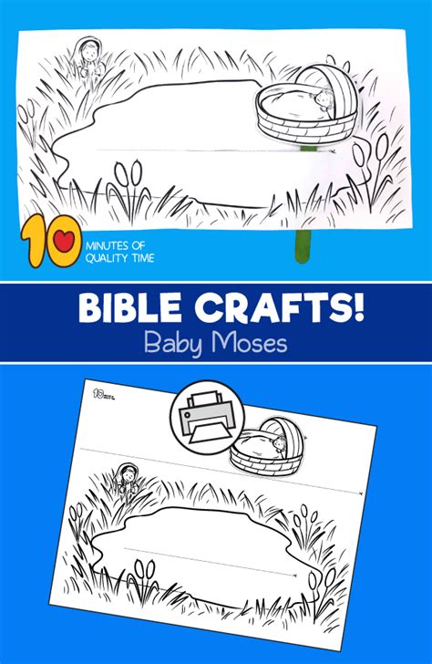 This space preschool theme is endless in the possible activities and adventures your preschoolers can participate in! Baby Moses Basket Craft | Baby moses crafts, Baby moses ...