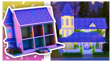 Building A Creepy Dollhouse In The Sims 4 Youtube