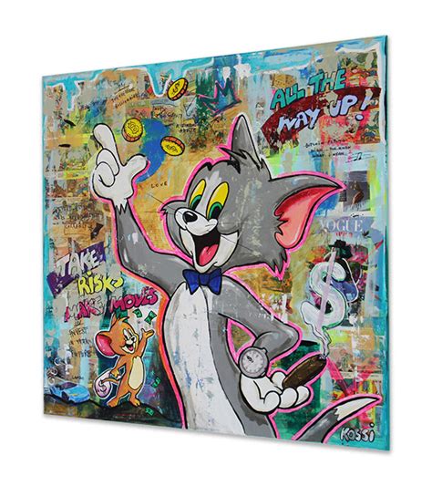 Tom And Jerry Money Moves Right 600 Kristin Kossi Art