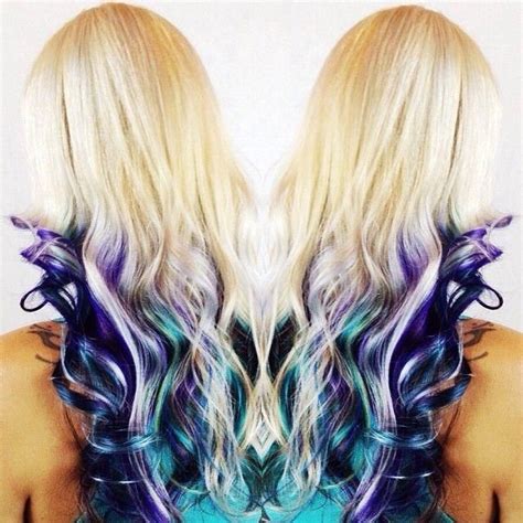 Blonde Peacock Color Gorgeous For You Blondes Out There That Want Something Different If I