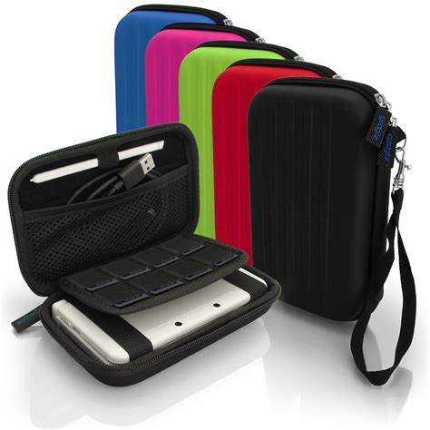 Igadgitz Eva Hard Travel Carry Case Cover For New Nintendo 3ds Xl 3dsxl