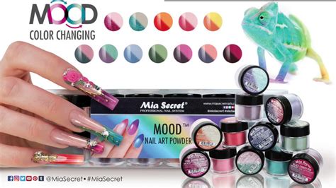 Mia Secret Mood Acrylic Collection 12 Colors Ep Beauty Supply