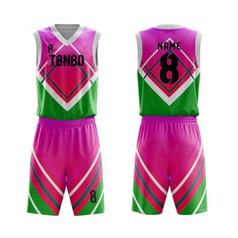 Custom Wholesale Cool Basketball Team Jersey Sublimation Printing Youth